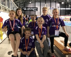 ZvZ bij Minioren Swimcup Eindhoven 8 april 2017