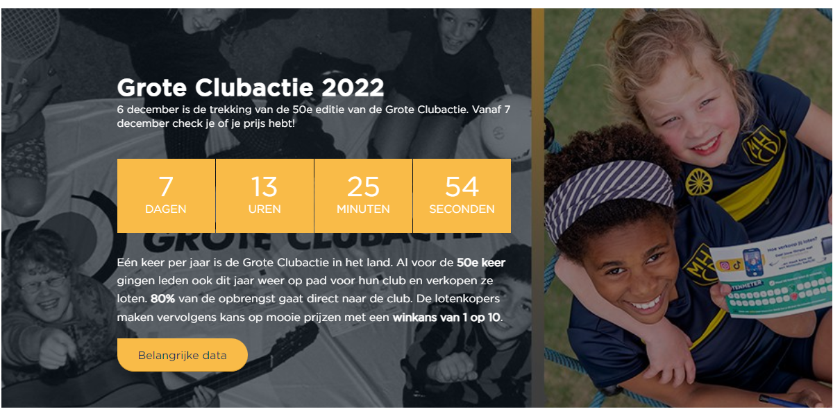 Geweldige opbrengst Grote Clubactie 2022