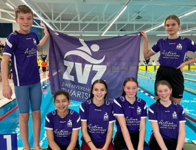 Prachtige prestaties van ZvZ zwemmers tijdens Overijsselse A sprintkampioenschappen