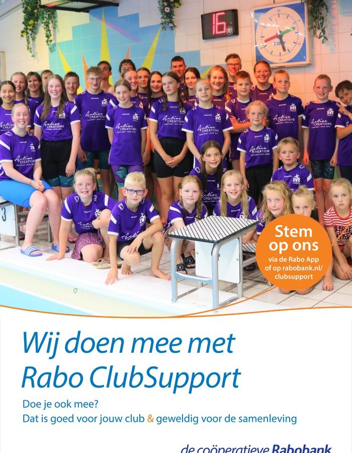 ZvZ doet mee aan Rabo Clubsupport actie 2023