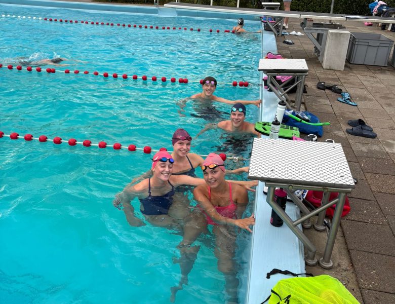 Tijdelijk trainen in buitenbad Hasselt