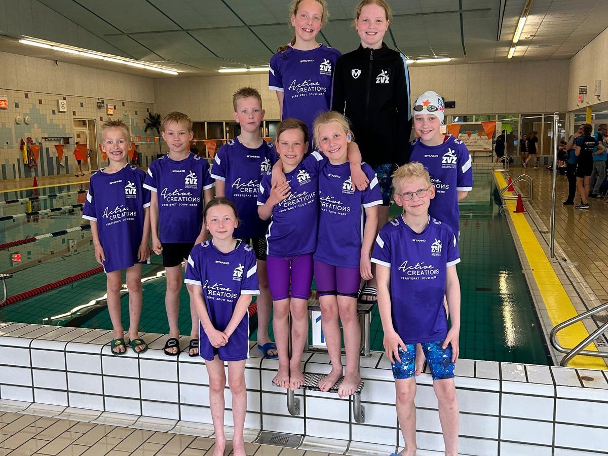 Jonge zwemmers ZVZ laten progressie zien in Emmeloord