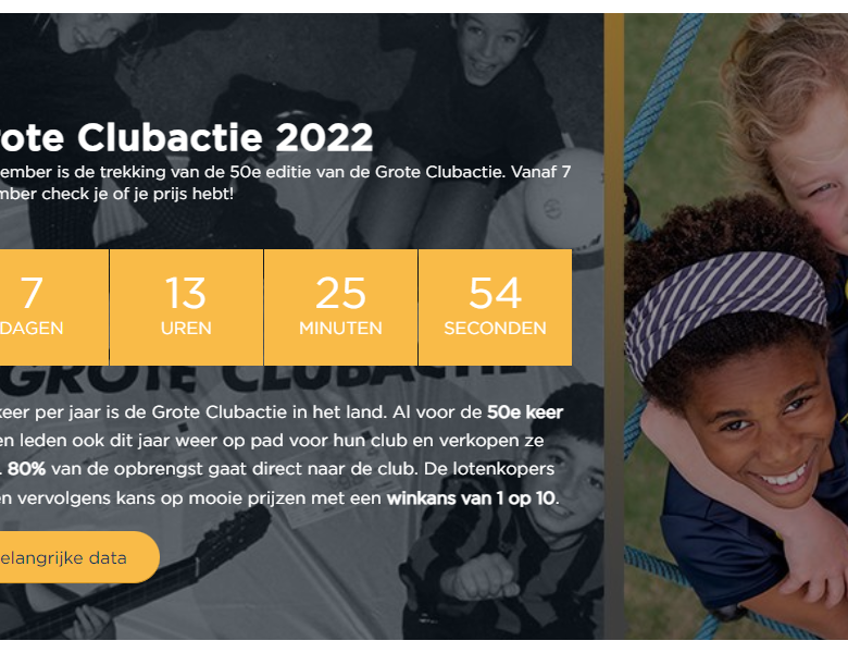 Geweldige opbrengst Grote Clubactie 2022