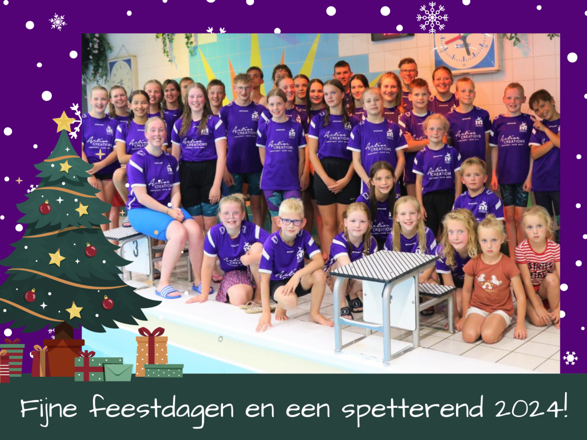 ZVZ wenst iedereen fijne feestdagen en een gezond, spetterend en sportief 2024.