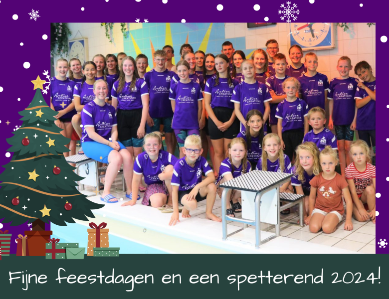 ZVZ wenst iedereen fijne feestdagen en een gezond, spetterend en sportief 2024.