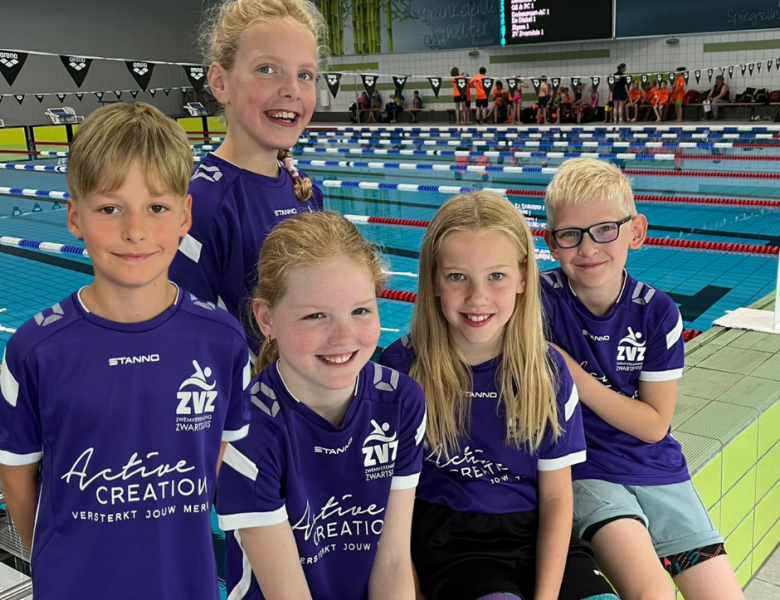 Jongste zwemmers ZVZ in vorm tijdens Overijsselse Minioren Finales