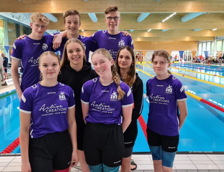 ZvZ zwemmers in vorm op Overijsselse B-kampioenschappen lange baan