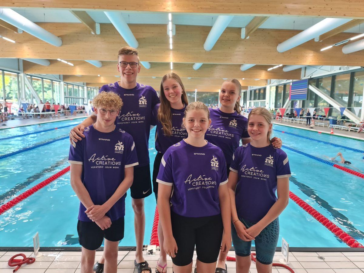 Succesvol weekend voor ZVZ zwemmers tijdens Overijsselse B-kampioenschappen