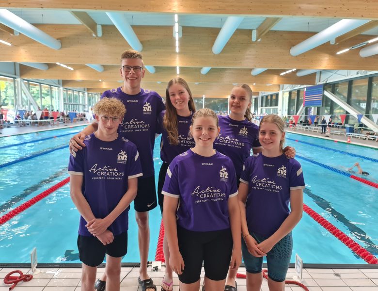 Succesvol weekend voor ZVZ zwemmers tijdens Overijsselse B-kampioenschappen